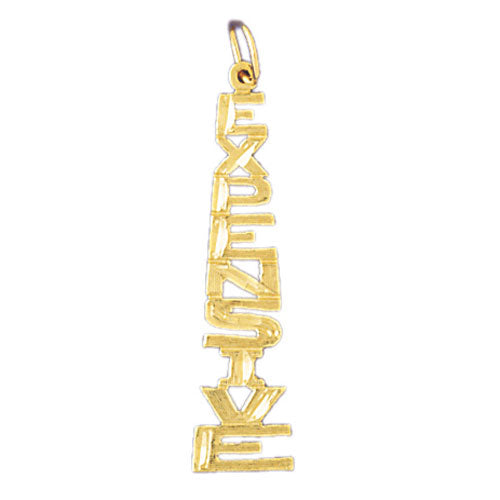 14k Yellow Gold Expensive Charm