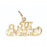 14k Yellow Gold 50% engaged Charm