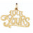 14k Yellow Gold 100% Yours Charm