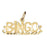 14k Yellow Gold BINGO Charm