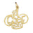 14k Yellow Gold #1 Chef Charm