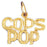 14k Yellow Gold Cops Pop Charm
