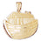 14k Yellow Gold Noah's Ark Charm