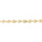 14k Yellow Gold Snow Flake Bracelet