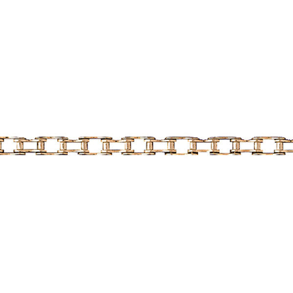 14k Yellow Gold Bicycle Chain Link Bracelet