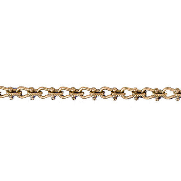 14k Yellow Gold Shackle Link Bracelet