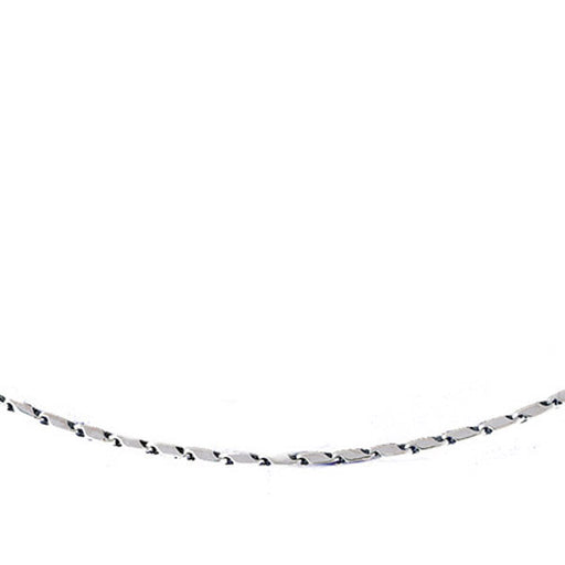 14k White Gold Link Necklace