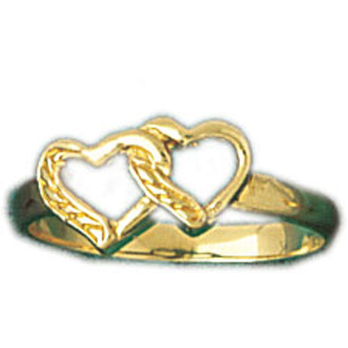 14k Yellow Gold Light Heart Ring