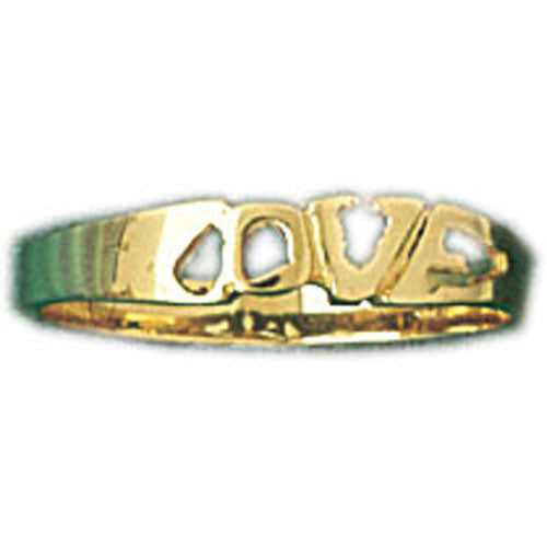 14k Yellow Gold Light Love Ring