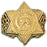 14k Yellow Gold Los Angeles County Sheriff Deputy Ring