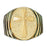 14k Yellow Gold Cross Ring