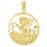 14k Yellow Gold Pegasus Charm