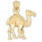 14k Yellow Gold 3-D Camel Charm