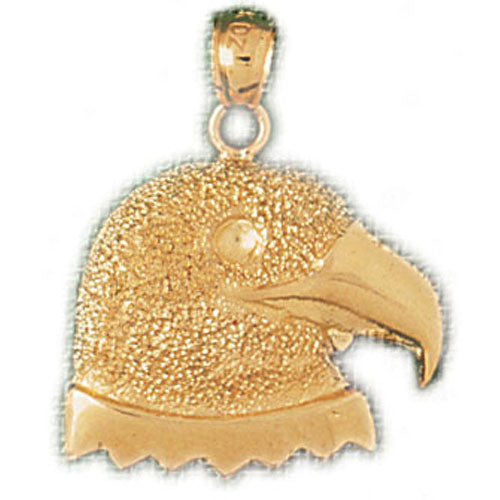 14k Yellow Gold Eagle Charm