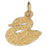 14k Yellow Gold Swan Charm