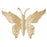 14k Yellow Gold Butterflies Charm