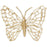 14k Yellow Gold Butterflies Charm