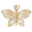 14k Yellow Gold Butterfly Charm