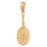 14k Yellow Gold Tennis Racquets Charm