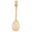 14k Yellow Gold Tennis Racquets Charm