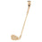 14k Yellow Gold 3-D Golf Club Charm