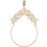 14k Yellow Gold Misc. Charm Holder Charm