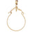 14k Yellow Gold Misc. Charm Holder Charm