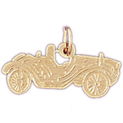 14k Yellow Gold Car Charm