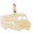 14k Yellow Gold Bus Charm