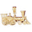 14k Yellow Gold Train Engine Locomotive Charm