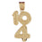 14k Yellow Gold 40455 Charm