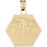 14k Yellow Gold Medical Alert Cadeusus Charm