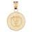 14k Yellow Gold Medical Alert Cadeusus Charm