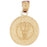 14k Yellow Gold Medical Alert Cadeusus Charm