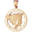 14k Yellow Gold Egyptian Goddess Charm