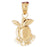 14k Yellow Gold Georgia Peach Charm