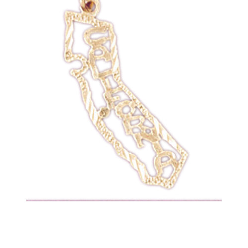 14k Yellow Gold Tennessee Charm