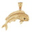 14k Yellow Gold Mahi Mahi Charm