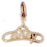 14k Yellow Gold Baby Clothes Hanger Charm