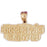 14k Yellow Gold Mommy's Boy Charm