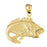 14k Yellow Gold Bass Charm
