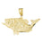 14k Yellow Gold Bass Charm