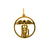 14k Yellow Gold MD, Caddeusus Charm