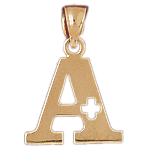 14k Yellow Gold A+  Charm