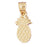 14k Yellow Gold Pineapple Charm