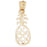 14k Yellow Gold Pineapple Charm