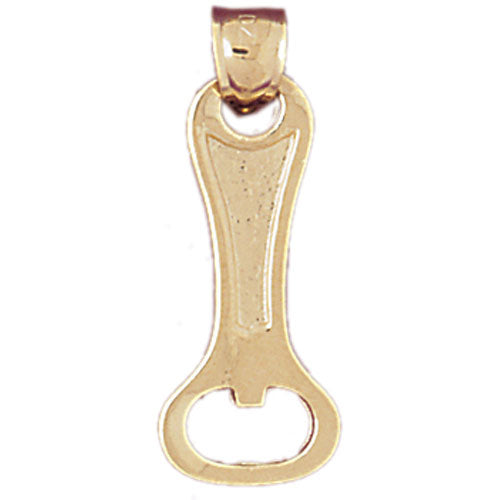 14k Yellow Gold 3-D Can Opener Charm — Dazzlers Inc