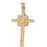 14k Yellow Gold Cross Charm