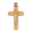 14k Yellow Gold Crucifix Charm