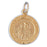 14k Yellow Gold St. Joseph Charm